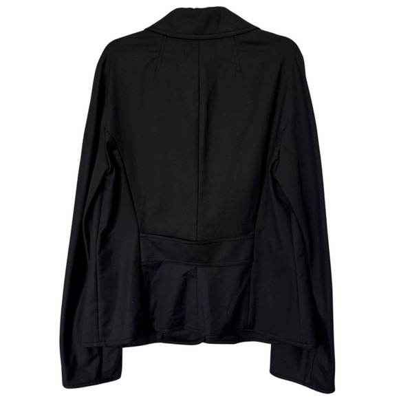 Vintage Collared Black Jacket, Lightweight Coat, Women’s Size 10 - Picture 2 of 10